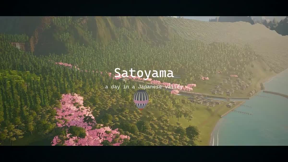 里山の暮らしを遊ぶ『Satoyama』――鯉を釣り、大根を育て、囲炉裏で料理、ほぼすべてをコードで（Xの投稿サムネイル）